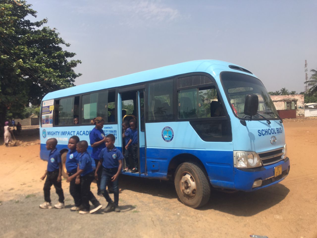 A visit from mighty impact Academy 2